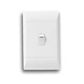 CBI 2X4 1 Lever 1 Way Switch, White