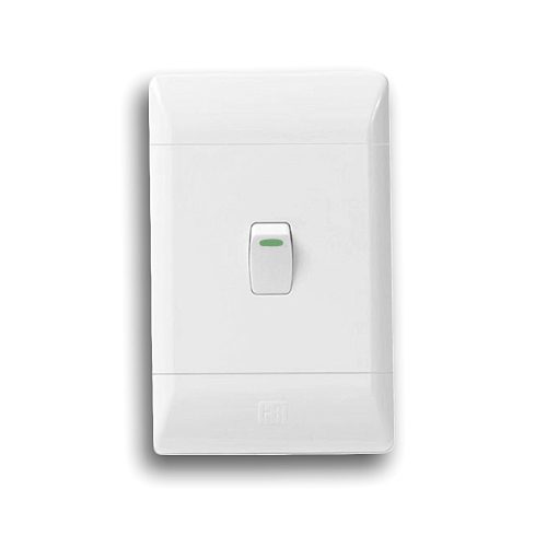 CBI 2X4 1 Lever 2 Way Switch, White