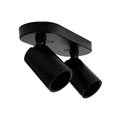 Pioled Lighting Coastline 2 PC Surface Fixture Round GU10 - Black