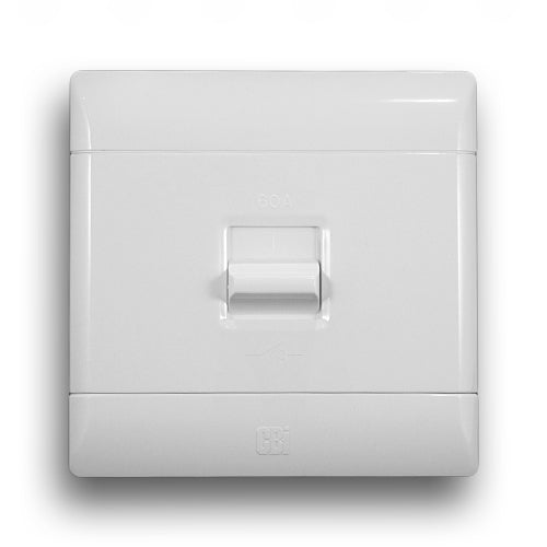 CBI 4X4 60Amp 3 Pole Isolator, White