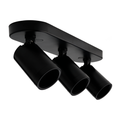 Pioled Lighting Coastline 3 PC Surface Fixture Round GU10 - Black