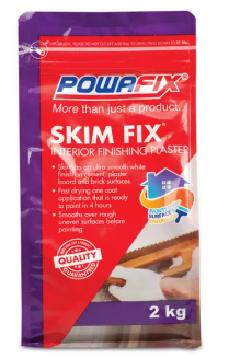 Powafix Skim Fix Interior Finishing Plaster 2KG