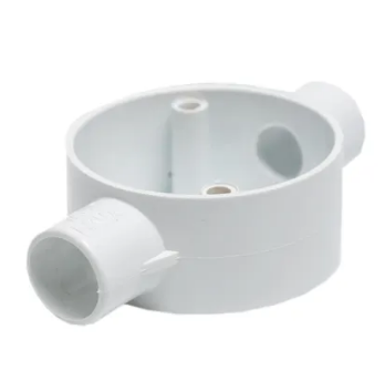 Conduit Box 20MM PVC 2 Way