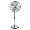 Eurolux 16" Standing Fan - Satin Chrome