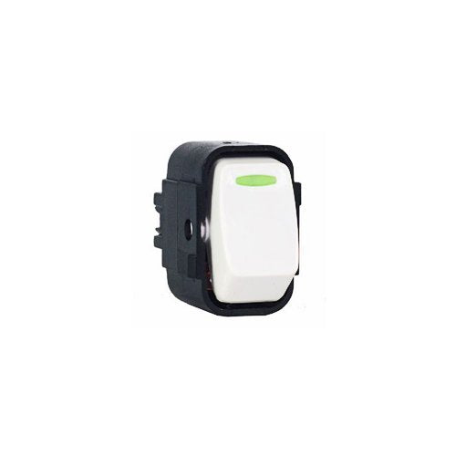CBI 1 Way Switch Module, White