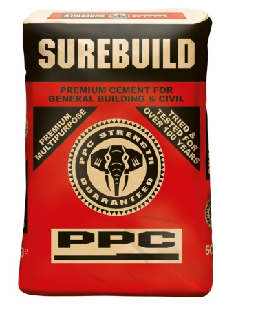 PPC Surebuild 42.5R High Strength Cement 50kg