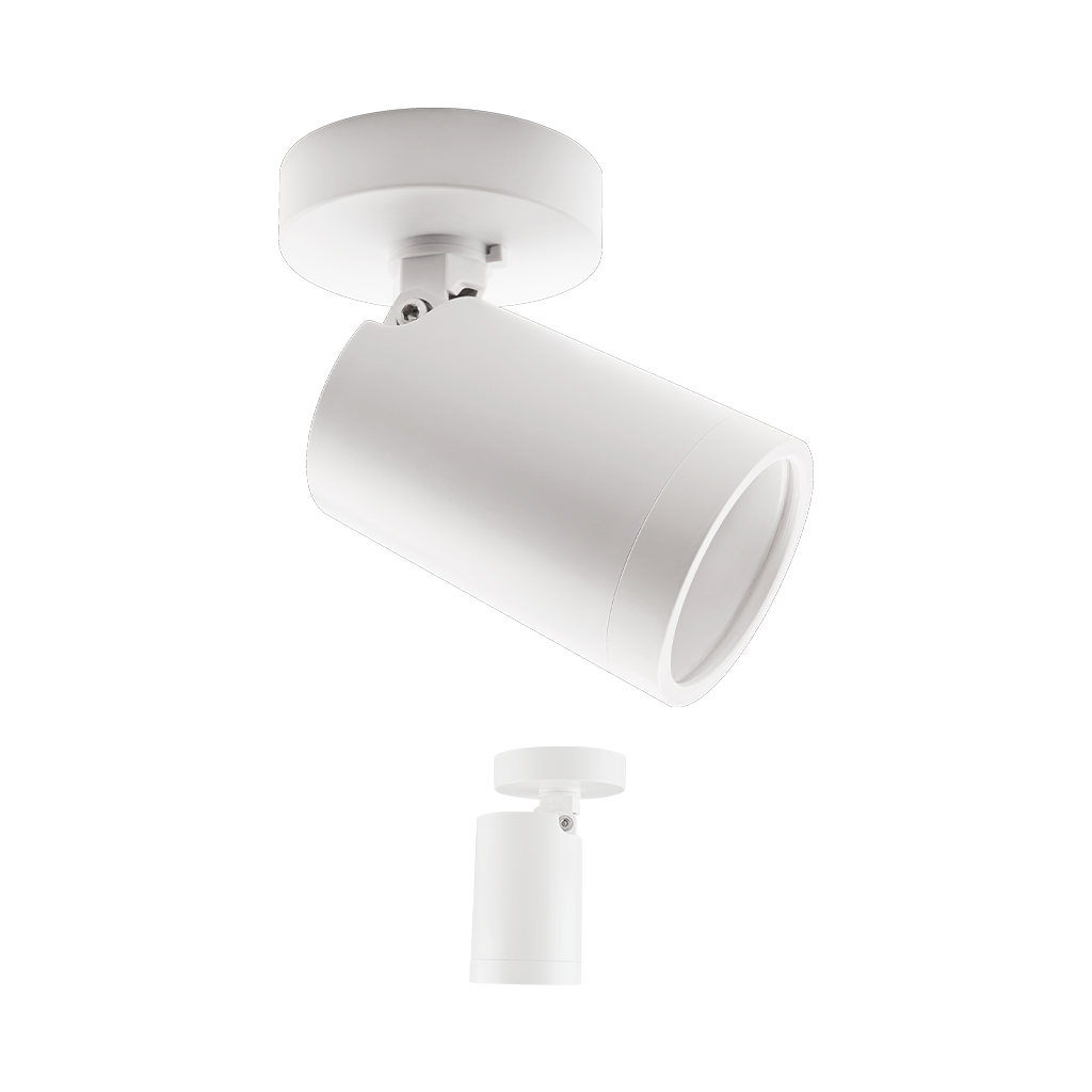 Pioled Lighting Coastline 1 PC Surface Fixture Round White