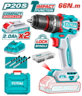 Total Tools Lithium-Ion Brushless Impact Drill 66Nm 13mm