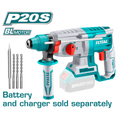 Total Tools Lithium-ion Rotary Hammer 20V P20S