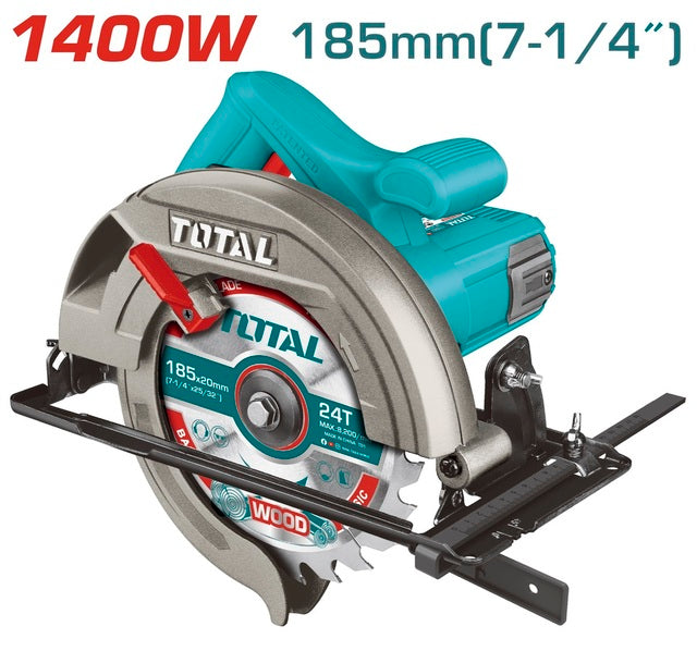 Total Tools Circular Saw 1400W - 185mm