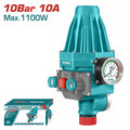 Total Automatic Pressure Switch - (10 Bar 10A Max 1100W)