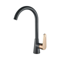 Livorno Premium Tap - Matte Black & Gold