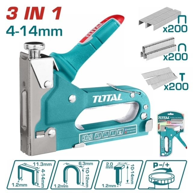 Total Tools Staple Gun 3 in 1