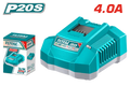 Total Tools P20S Fast Intelligent Charger 20V 4.0A