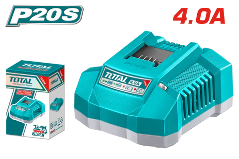 Total Tools P20S Fast Intelligent Charger 20V 4.0A