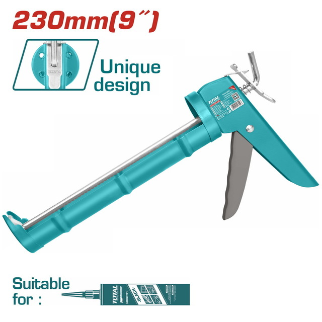 Total Tools Caulking Gun 9"/230mm