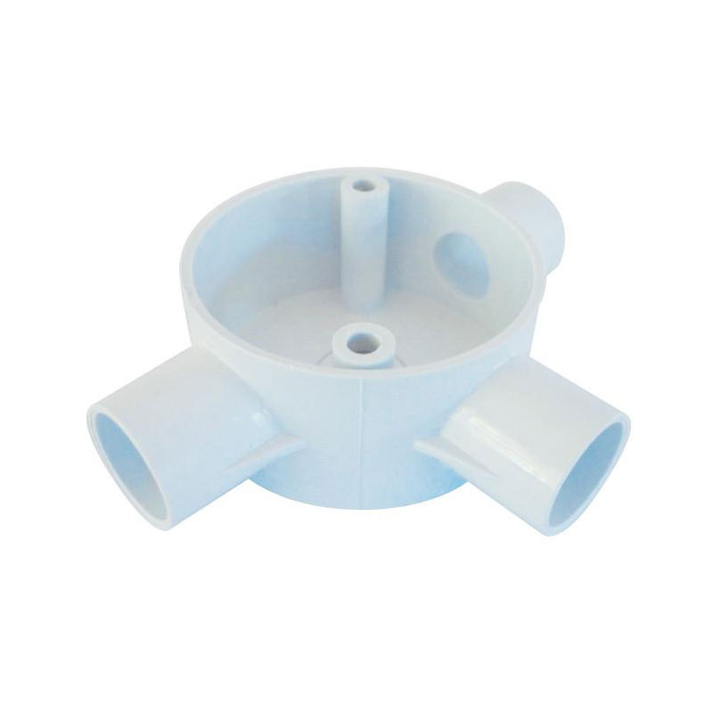 Conduit Box  20MM PVC 3 Way
