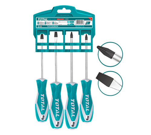 Total Tools 4 PCS Screwdriver Set