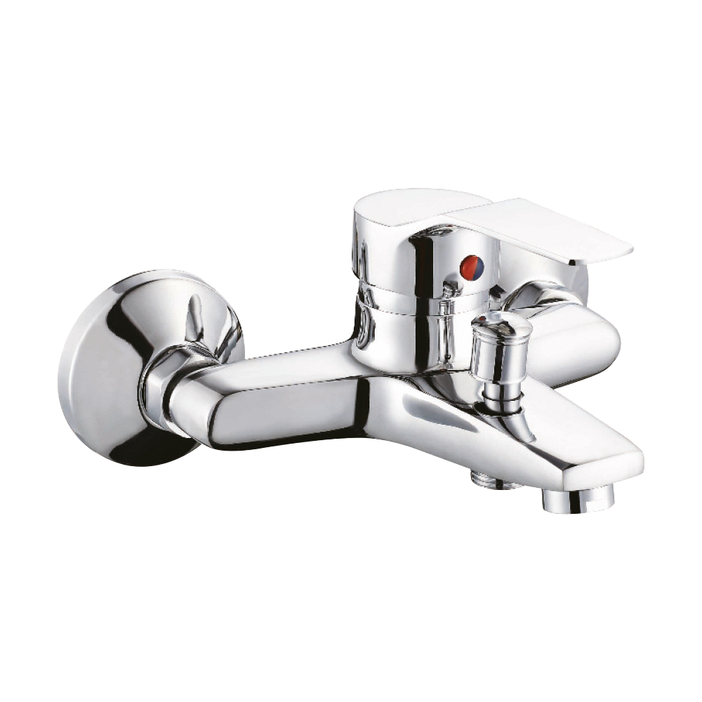 Livorno Shower & Bath Single Lever Mixer - Chrome