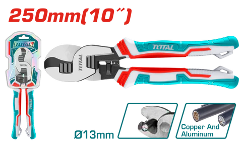 Total Tools Heavy Duty Cable Cutter 250mm (10") Ø13mm