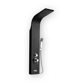 Livorno Shower Panel - Matte Black