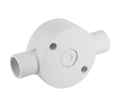 Conduit Box 25MM PVC 2 Way