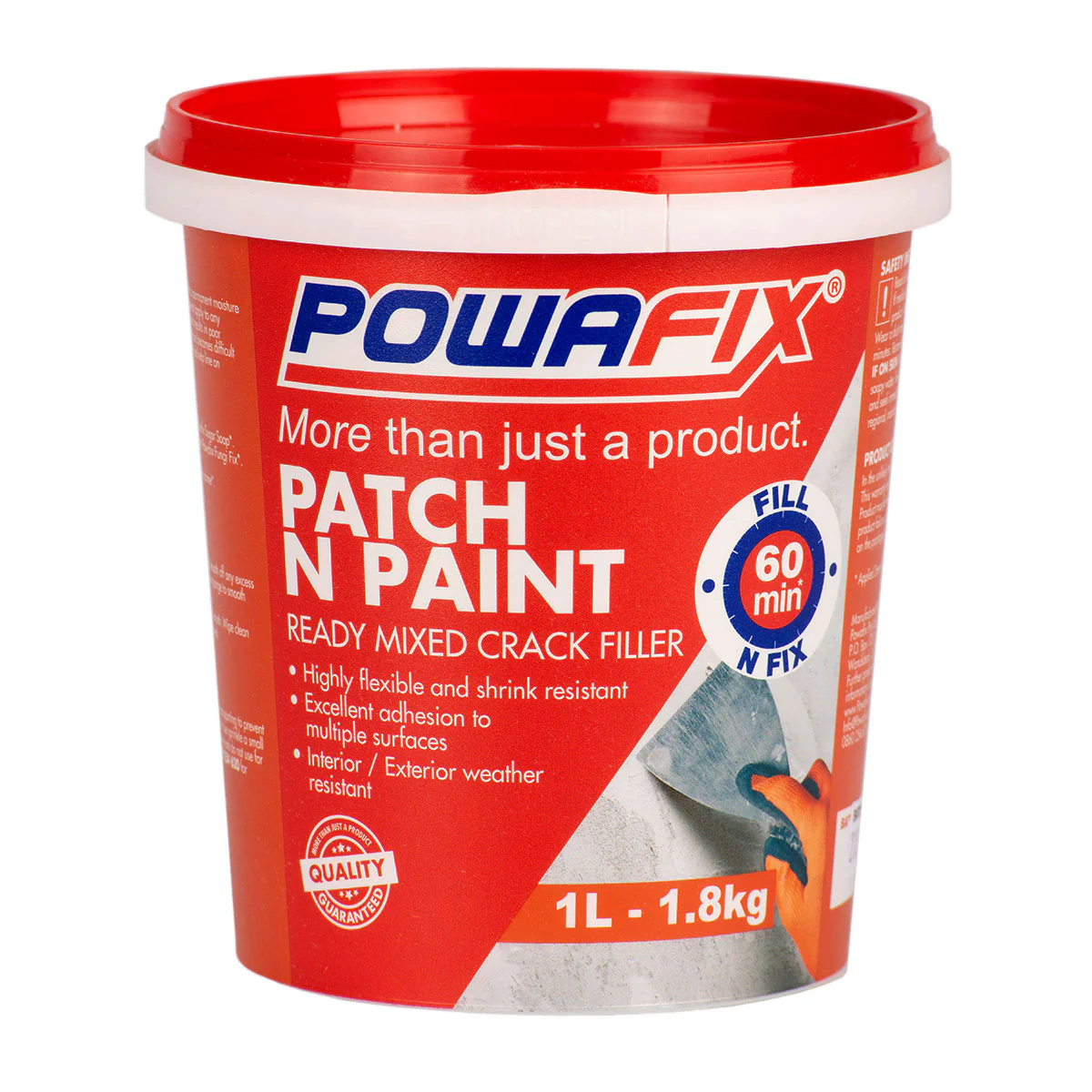 Powafix Patch N Paint 1L Ready Mixed Crack Filler