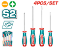Total Tools 4-Piece Screwdriver Set