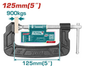 Total Tools G Clamp 125mm (5")