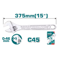 Total Tools Adjustable Wrench 375mm (15")