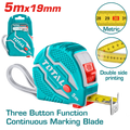 Total Tools Steel Measuring Tape 5m x 19mm