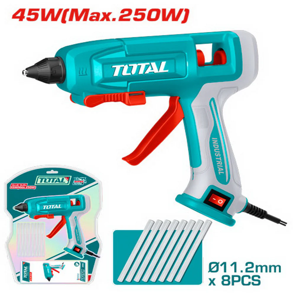 Total Tools Industrial Glue Gun 220V 45W (Max. 250W)