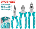 Total Tools 3 PCS Pliers Set