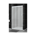 Livorno Sliding Door Shower - White Frame