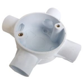 Conduit Box 25MM PVC 4 Way