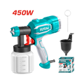 Total Tools Electric Paint Spray Gun 450W 800ml HVLP