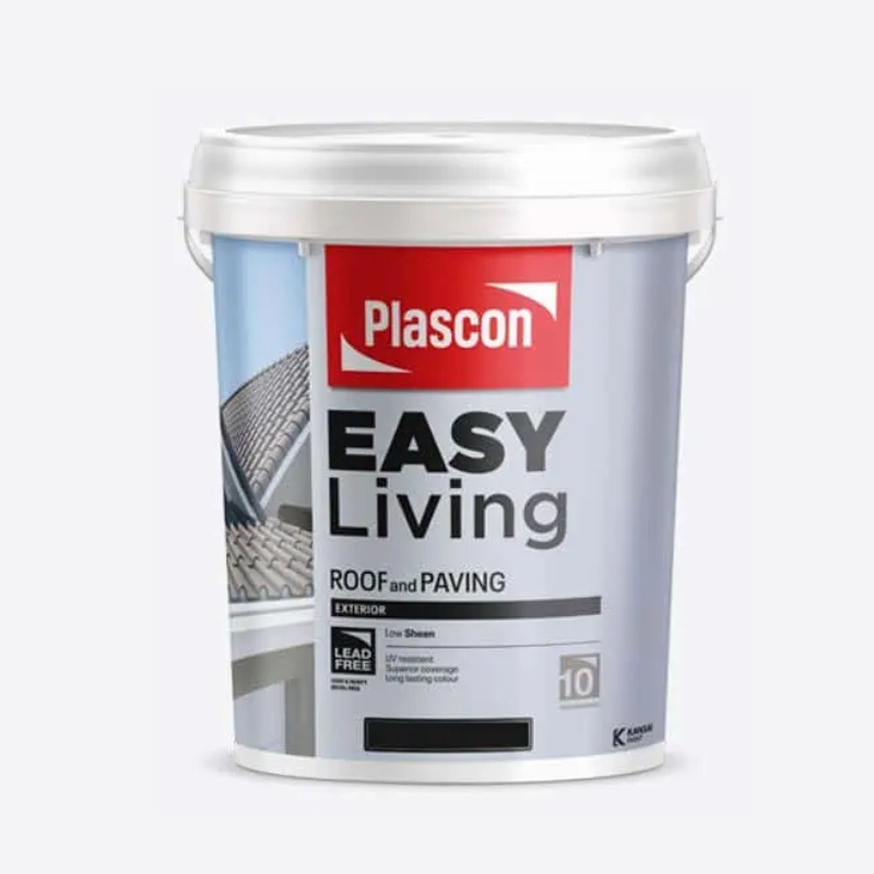 Plascon Easy Living Roof and Paving paint bucket