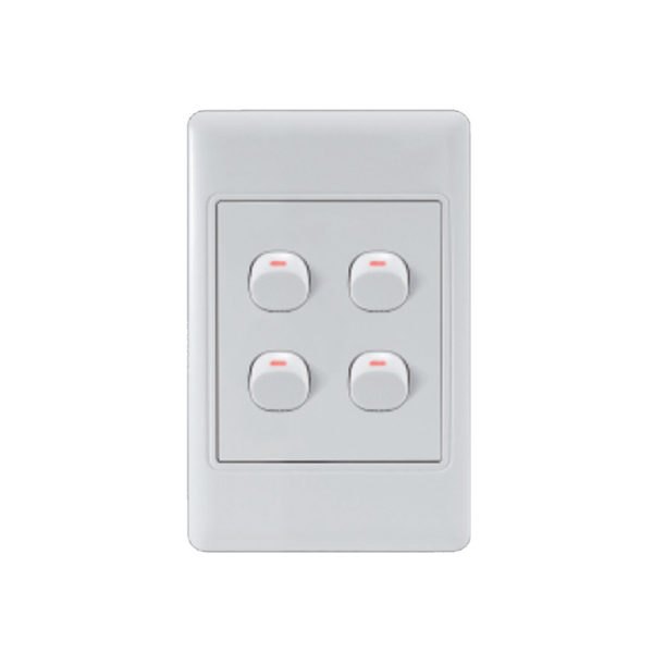 Ausma 4 Lever Wall Switch