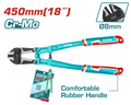 Total Tools Industrial Bolt Cutter 18"/450mm - Cr-Mo