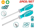 Total Tools 2 PCS Screwdriver Set