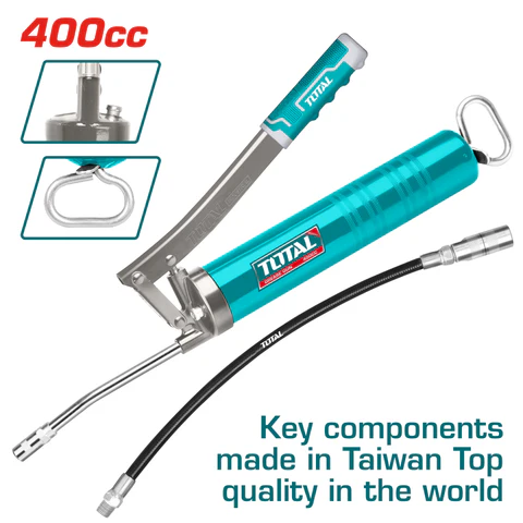 Total Tools Heavy Duty Lever Grease Gun 400cc