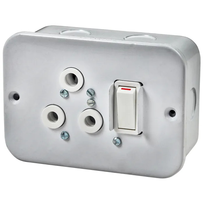 Crabtree Industrial Single RSA Surface Socket