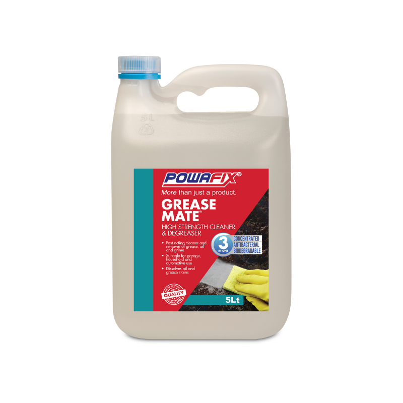 Powafix Grease Mate High Strength Cleaner & Degreaser 5L