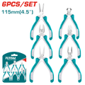 Total Tools 6 PCS Mini Pliers Set