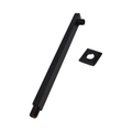 Livorno Square Shower Arm with Flange