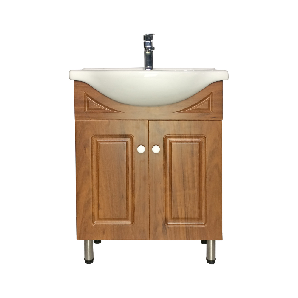 Livorno Bathroom Cabinet with Basin - Oak