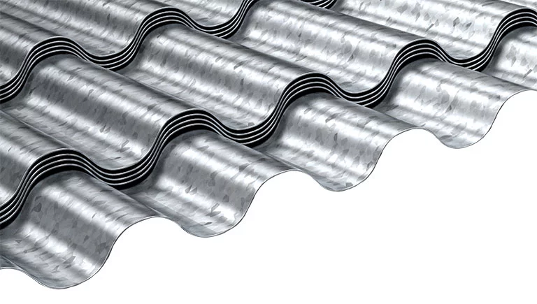 Corrugated Galvanised Steel Sheet 0.27MM 4.8M