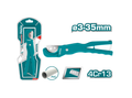 Total Tools PVC Pipe Cutter 210mm Ø3-35mm 4Cr13 One-Shot