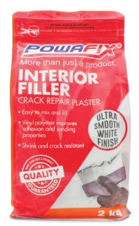 Powafix Interior Filler Crack Repair Plaster 2kg