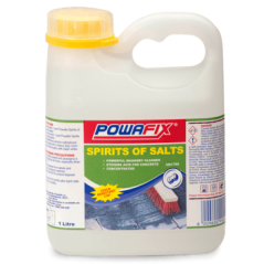 Powafix Spirits of Salts Hydrochloric Acid 1L